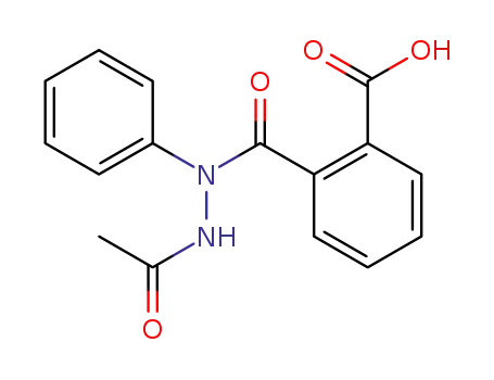 phthalic acid mono-(<i>N</i>'-acetyl-<i>N</i>-phenyl-hydrazide)