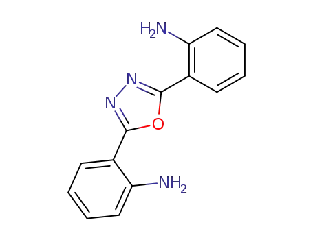 Molecular Structure of 19542-04-2 (1,3,4-OXADIAZOLE, 2,5-BIS(o-AMINOPHENYL)-)