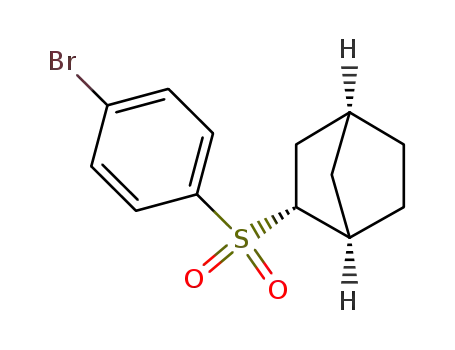 Molecular Structure of 61209-50-5 (Bicyclo[2.2.1]heptane, 2-[(4-bromophenyl)sulfonyl]-, exo-)