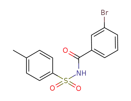 3-bromo-N-(4-methylbenzenesulfonyl)benzenecarboxamide