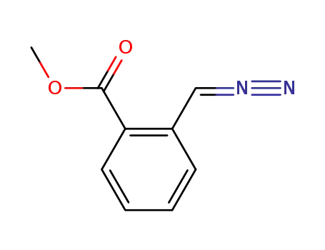 Molecular Structure of 59567-93-0 (<o-(methoxycarbonyl)phenyl>diazomethane)