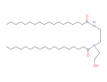 Molecular Structure of 7709-17-3 (N-(2-hydroxyethyl)-N-[2-(stearoylamino)ethyl]stearamide)