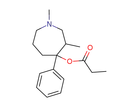 Molecular Structure of 77-14-5 (proheptazine)