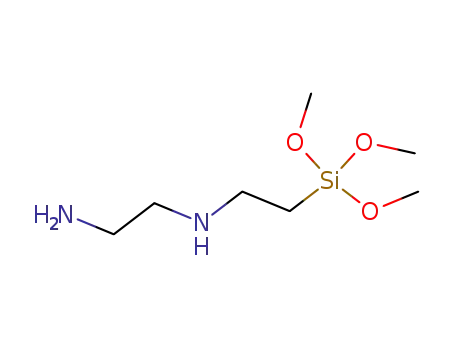 Molecular Structure of 7719-00-8 (N-(3-TRIMETHOXYSILYLETHYL)ETHYLENEDIAMINE)
