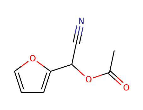 2-Furanacetonitrile, a-(acetyloxy)-