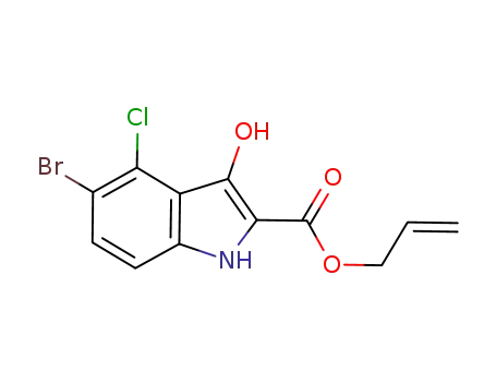 5-bromo-4-chloroindoxylic acid allyl ester