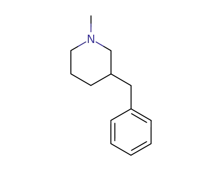 Molecular Structure of 85237-73-6 (3-benzyl-1-methylpiperidine)