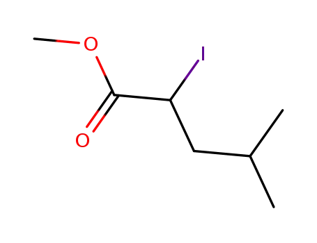 methyl 2-iodo-4-methylpentanoate