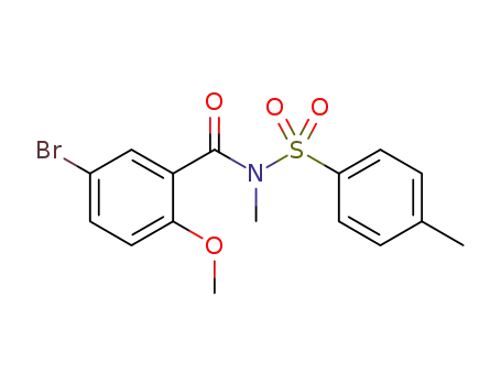 5-bromo-2-methoxy-N-methyl-N-(4-methylbenzenesulfonyl)benzenecarboxamide