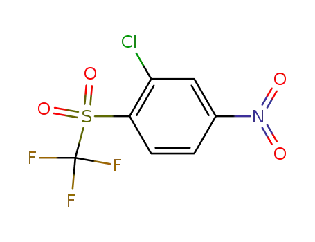 2-chloro-4-nitro-1-(trifluoromethylsulfonyl)benzene