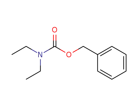 Molecular Structure of 51170-56-0 (N,N-Diethylcarbamic acid benzyl ester)