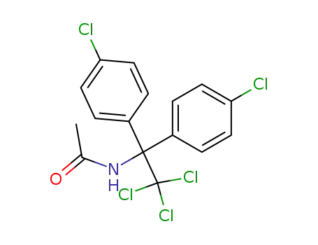 Molecular Structure of 81012-95-5 (N-[2,2,2-trichloro-1,1-bis(4-chlorophenyl)ethyl]acetamide)