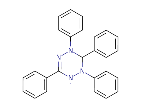 Molecular Structure of 15080-57-6 (1,2,4,5-Tetrazin-1(2H)-yl, 3,4-dihydro-2,3,4,6-tetraphenyl-)