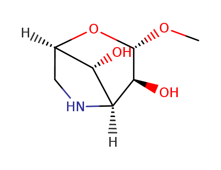 3-methoxy-2-oxa-6-azabicyclo[3.2.1]octane-4,8-diol cas  65784-89-6