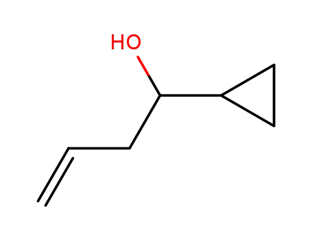 Molecular Structure of 106434-96-2 (1-cyclopropyl-but-3-en-1-ol)