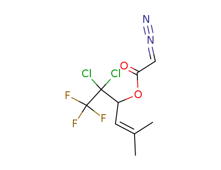 4-diazoacetoxy-5,5-dichloro-6,6,6-trifluoro-2-methyl-2-hexene