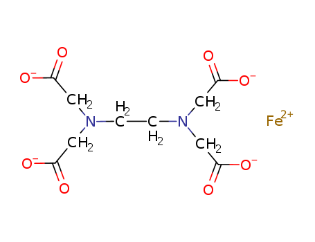 Ferrate(2-),[[N,N'-1,2-ethanediylbis[N-[(carboxy-kO)methyl]glycinato-kN,kO]](4-)]-, (OC-6-21)-