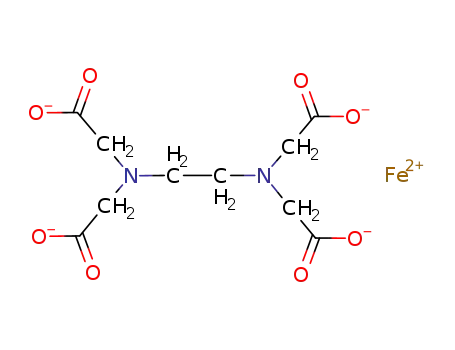 Molecular Structure of 15651-72-6 (Fe(II)-EDTA)