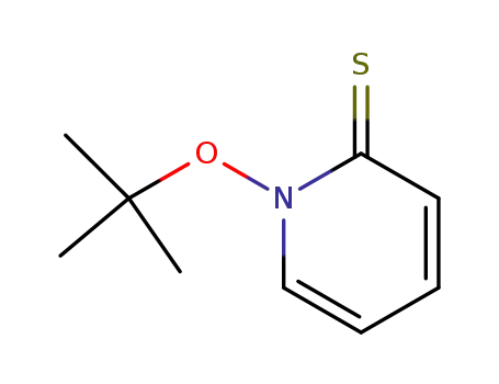 Molecular Structure of 114720-46-6 (2(1H)-Pyridinethione, 1-(1,1-dimethylethoxy)-)
