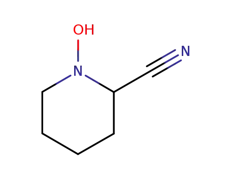 1-hydroxypiperidine-2-carbonitrile