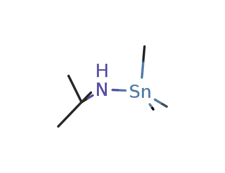 Molecular Structure of 83236-72-0 (Stannanamine, N-(1,1-dimethylethyl)-1,1,1-trimethyl-)