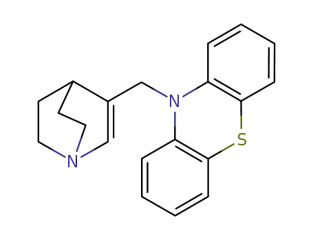 Molecular Structure of 151129-13-4 (dehydromequitazine)