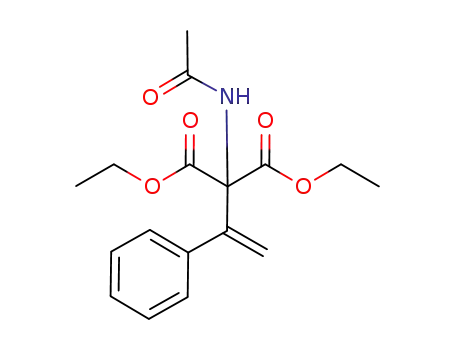 diethyl (acetylamino)(1-phenylvinyl)malonate