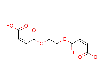 Molecular Structure of 71550-61-3 (1-methylethane-1,2-diyl maleate)