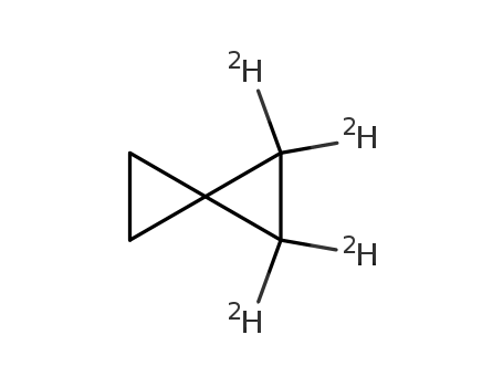 Molecular Structure of 14996-50-0 ((1,1,2,2-~2~H_4_)spiro[2.2]pentane)