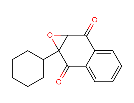 Naphth[2,3-b]oxirene-2,7-dione, 1a-cyclohexyl-1a,7a-dihydro-