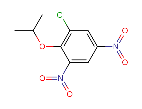 Molecular Structure of 71338-03-9 (6-Chlor-1-isopropoxy-2,4-dinitrobenzol)