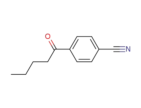 Molecular Structure of 30611-20-2 (4-PENTANOYL-BENZONITRILE)