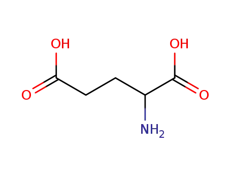 Molecular Structure of 6899-05-4 (Glutamic acid)