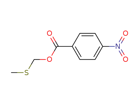 Methanol, (methylthio)-, 4-nitrobenzoate