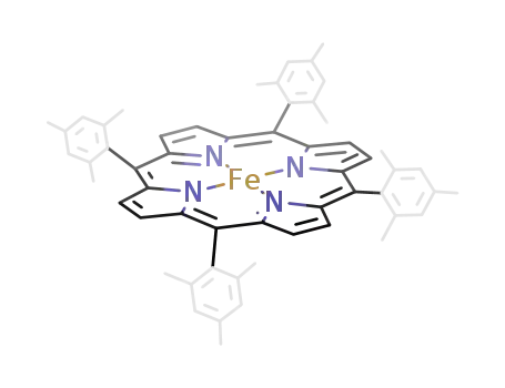 Molecular Structure of 81567-13-7 (iron(II) meso-tetramesitylporphyrin)