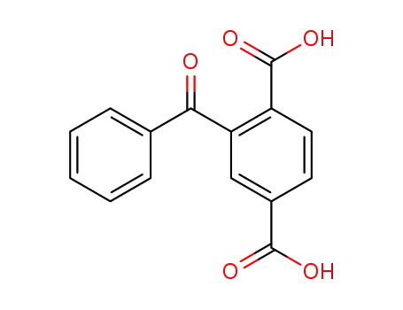 Molecular Structure of 573-69-3 (1,4-Benzenedicarboxylic acid, 2-benzoyl-)