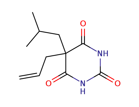 Molecular Structure of 77-26-9 (BUTALBITAL)