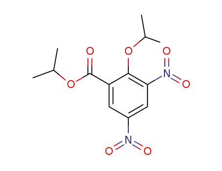 Molecular Structure of 71338-04-0 (1-Isopropoxy-6-isopropoxycarbonyl-2,4-dinitrobenzol)