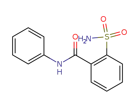 Molecular Structure of 6833-24-5 (Benzamide, 2-(aminosulfonyl)-N-phenyl-)