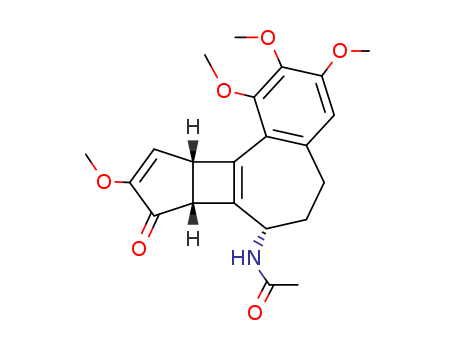 Acetamide, N-[(7S)-5,6,7,7b,8,10a-hexahydro-1,2,3,9-tetramethoxy-8-oxobenzo[a]cyclopenta[3,4]cyclobuta[1,2-c]cyclohepten-7-yl]-