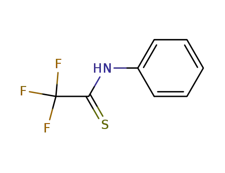 Molecular Structure of 61881-11-6 (Ethanethioamide, 2,2,2-trifluoro-N-phenyl-)