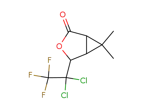 4-(1,1-Dichloro-2,2,2-trifluoro-ethyl)-6,6-dimethyl-3-oxa-bicyclo[3.1.0]hexan-2-one