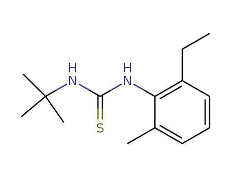 Thiourea, N-(1,1-dimethylethyl)-N'-(2-ethyl-6-methylphenyl)-