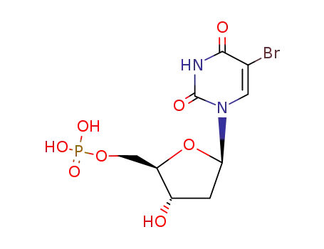 5-ブロモ-2′-デオキシ-5′-ウリジル酸