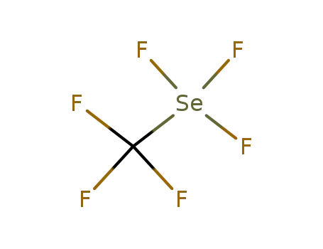 Molecular Structure of 66406-30-2 (trifluoromethylselenium trifluoride)
