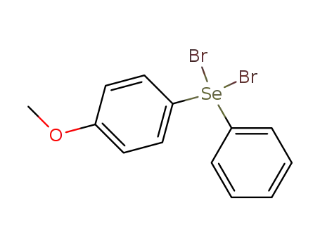 dibromo-(4-methoxy-phenyl)-phenyl-λ<sup>4</sup>-selane