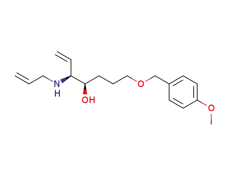 7-[(4-methoxyphenyl)methoxy]-(4R)-hydroxy-(3S)-allylaminohept-1-ene
