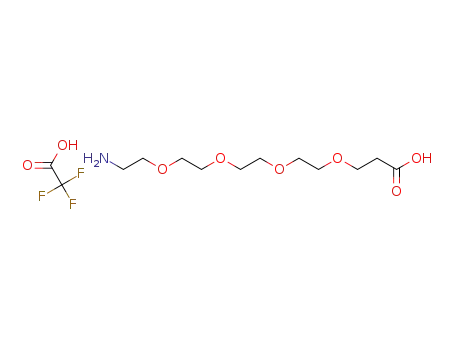 14-carboxy-3,6,9,12-tetraoxatetradecan-1-ammonium 2,2,2-trifluoroacetate