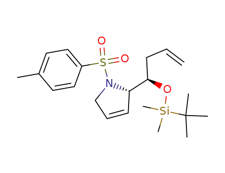(S)-2-[(R)-1-(tert-butyldimethylsilanyloxy)but-3-enyl]-1-(toluene-4-sulfonyl)-2,5-dihydro-1H-pyrrole