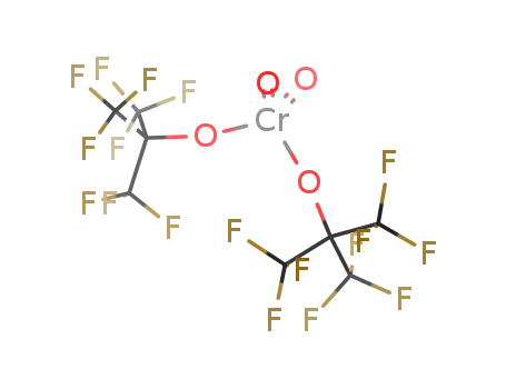 Molecular Structure of 88391-99-5 (CrO<sub>2</sub>{(CF<sub>3</sub>)3CO}2)
